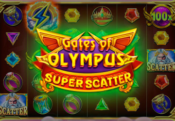 Слот Gates Of Olympus Super Scatter в 1Вин казино